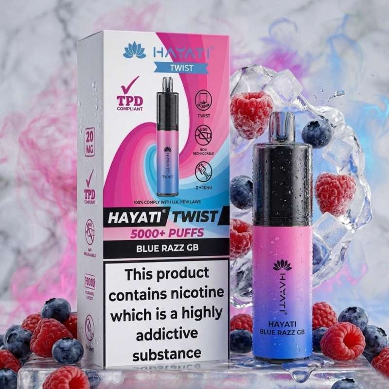 HAYATI TWIST 5K – BLUE RAZZ GB