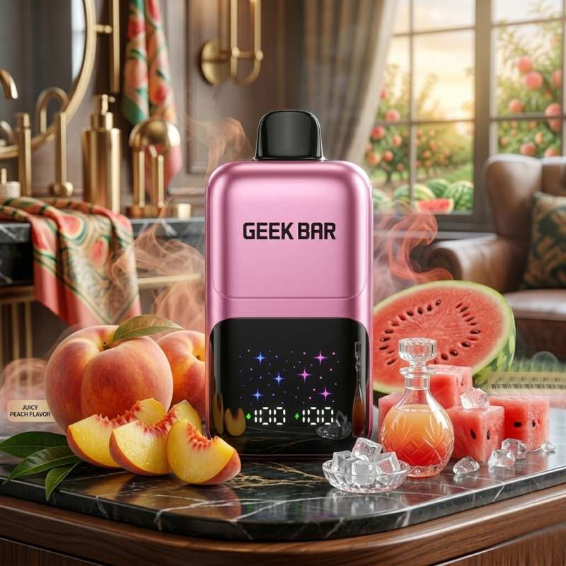 GEEKBAR 50K -  PEACH & WATERMELON