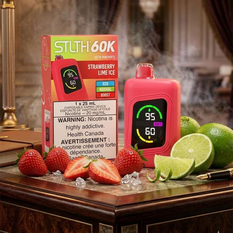 STLTH 60K – STRAWBERRY LIME ICE